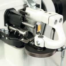 SIECK Kl. 142-30 Two thread overseaming machine coated, elastic material (p.e. for diving and suits) can be sewn complete on table with motor, brandnew