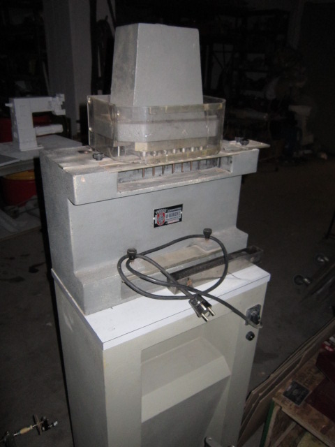 PROTOS Type 709 GL belt hole colouring machine upto 7 holes or less possibile