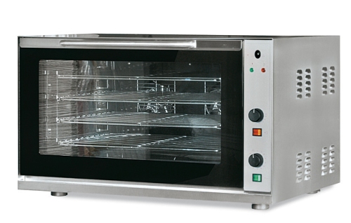 GINEV Typ ORTHO 300L Umluftofen zum aktivieren von Tiefziehfolien, 2 x 1600 Watt Leistung, Edelstahl Konstruktion, Zeituhr bis 120 Minuten, Temperatursteuerung bis 300 Grad, 4 Regale 600 x 400 mm, Innenabmessungen Breite 690 mm Tiefe 440 mm Höhe 380 mm