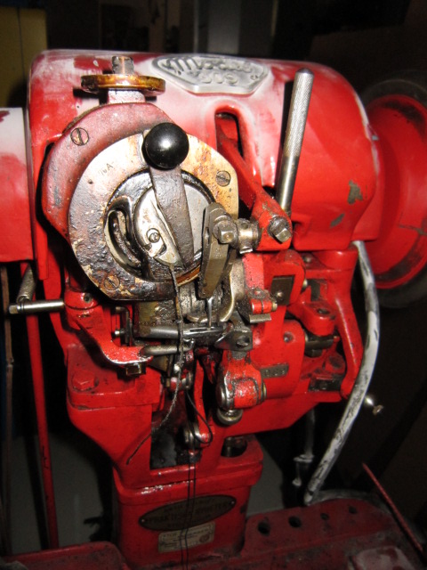 SOLD! PEDERSEN 309 outsole stitcher motor driven for shoe repairs shops cobbler working condition