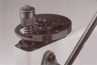 SIECK V 7 Dornenpresse um Vorstecher oder Lochpfeifen in Stanzmesser einzudrücken, Durchgang 250 mm, Arbeitsfläche 450 x 450 mm, fabrikneu