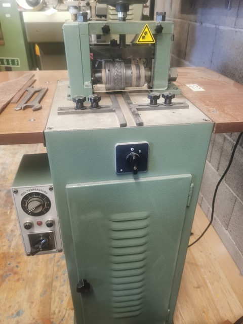 SOLD! TEGO belt embossing machine belt stamping printing machine, good condition