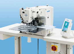 JUKI AMS 210 ENHL 1510 SZ MC587 IP420 Medium-to heavy-weight Automatic Free Programmable Pattern Sewing Machine with 150 x 100 mm sewing area, brandnew