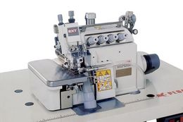 PEGASUS EXT 5214H 55 545K 3x5 Z054 PT Overlock sewing machine with 4 threads, upper feed, complete on table and with electronic DC motor without needle positioning, brandnew